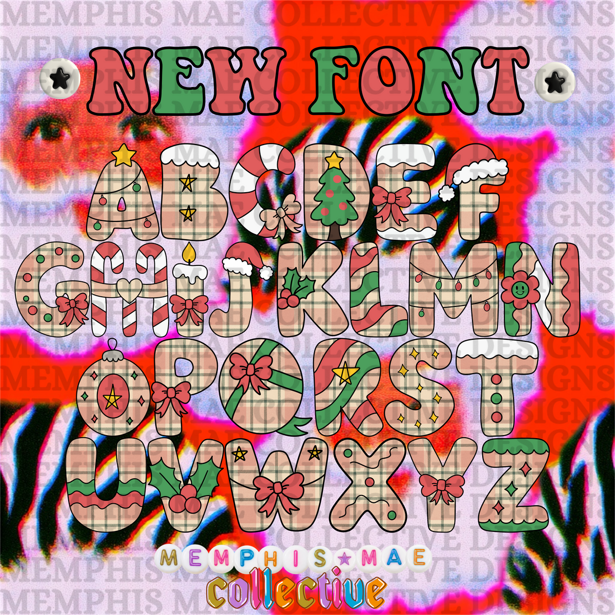 Holly Jolly Christmas - PNG Font